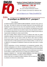 Nouveau 8 pages du SNUDI-FO 37: budgets de guerre, inclusion systématique et forcée, carte scolaire, mouvement…