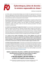 Cyberattaques : le ministre responsable du chaos !